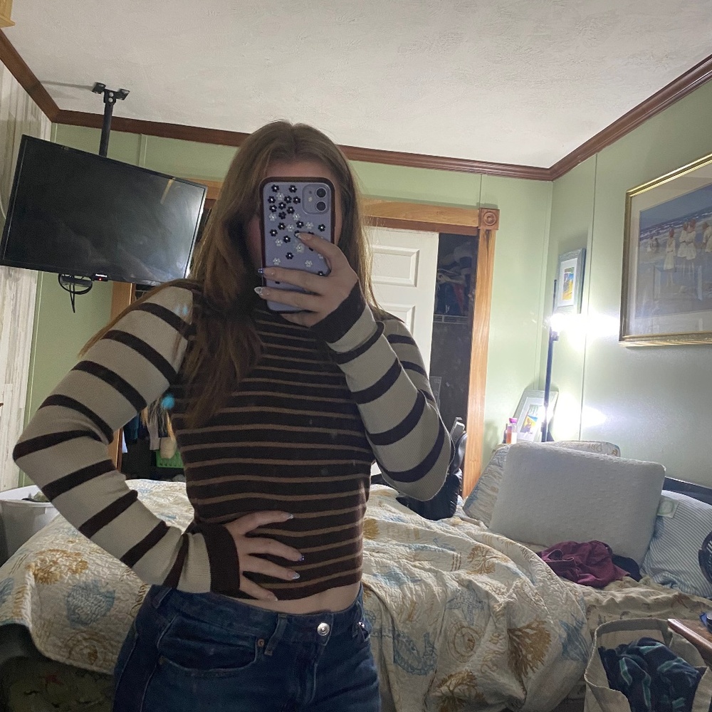 forever 21 striped sweater